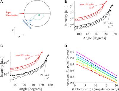 Influence of Detector Size and Positioning on Near-Infrared Measurements and Iso-pathlength Point of Turbid Materials